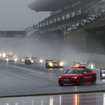 セーフティカーランが再スタートしたが雨は強まるばかり