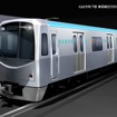 東西線に導入される予定の2000系。リニアモーター式の地下鉄車両となる。