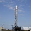 静止通信衛星SES 8打ち上げの際のFalcon 9ロケット