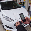 燃費アプリ『e燃費』のレシート撮影機能と使って、満タン給油法での実燃費計測もおこなう