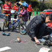 補助輪なしで自転車に乗れた！　親子の挑戦を自転車競技団体がサポート