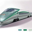 JR東日本は7月から山形新幹線で、車内に足湯などのあるリゾート列車「とれいゆ」（外観イメージ）を運行する