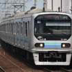 記念一日乗車券も通常の一日乗車券と同様、りんかい線全線が自由に乗り降りできる。写真はりんかい線を走る東京臨海高速鉄道の70-000形。