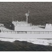 敷設艦「むろと」（出典：海上自衛隊）