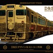 JR九州が来夏から運行を開始する「スイーツ列車」の車両イメージ。デザインは幻の客車として知られる「或る列車」をモチーフにするという。