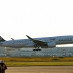 今回のアジアツアーに用いられたのは、A350 XWBのうち「-900型」と呼ばれるもの。全長はライバル機となる「ボーイング777-200」よりも長い。