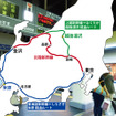 東京と金沢を結ぶ鉄道ルートのイメージ。越後湯沢経由や米原経由があるが、来春からは乗り換えなし。新幹線が2時間半で結ぶ