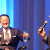 トヨタ代表取締役社長豊田章男氏と米国セールスフォース・ドットコムChairman&CEOマークベニオフ氏