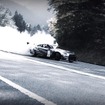 東洋ゴムが公開した動画「Drift on Hakone Turnpike」スクリーンショット