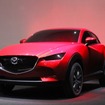 マツダ CX-3のデザイン説明モデル