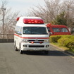 救急車ランデブーポイント到着