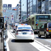 京都・四条通の四条烏丸交差点と河原町交差点の間