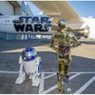 R2-D2 ANA JETの完成お披露目にスターウォーズキャラクターも参加