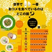 世界で一番お米を食べているのはどこの国？（1位～10位）