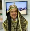 エジプトの民族衣装を身にまとった男性