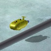 無人潜水機のイメージ