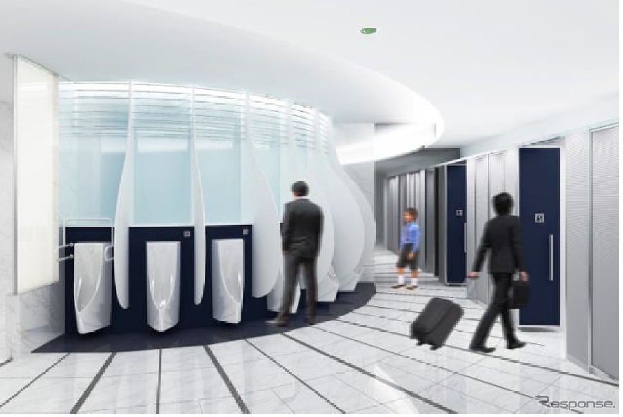 成田国際空港のトイレをユニバーサル化（イメージ）