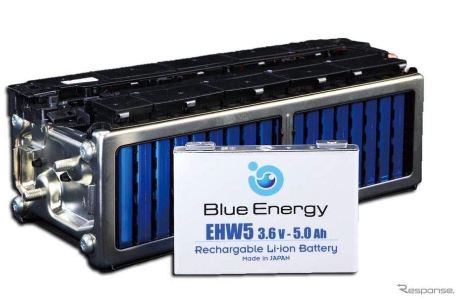 新型アコードに搭載された新型リチウムイオン電池「EHW5」