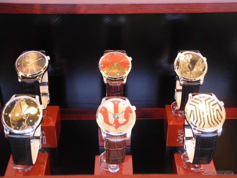 サンユーが製作販売する越前絵巻のウルトラマン時計