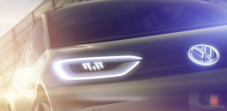 VWの新EVコンセプトの予告スケッチ