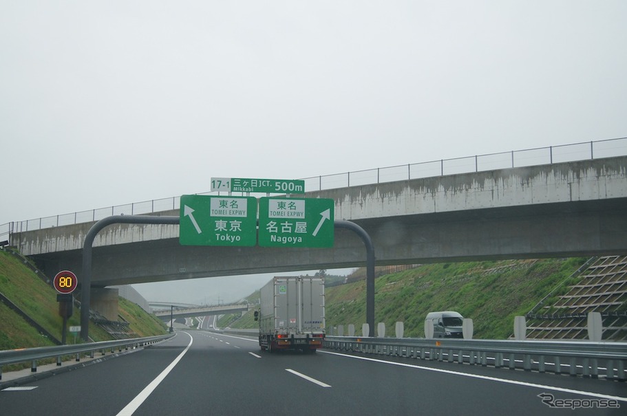 新東名高速道路・三ヶ日JCT（参考画像）