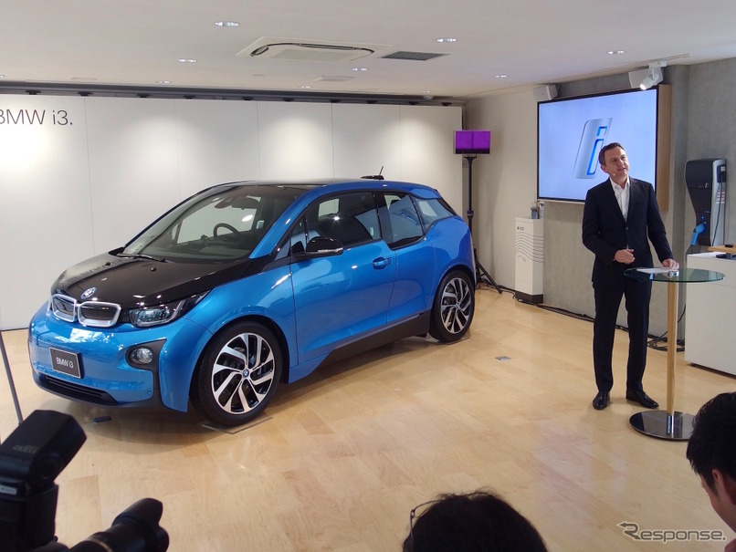 BMW、i3 改良新型を発表　〈撮影　高木啓〉
