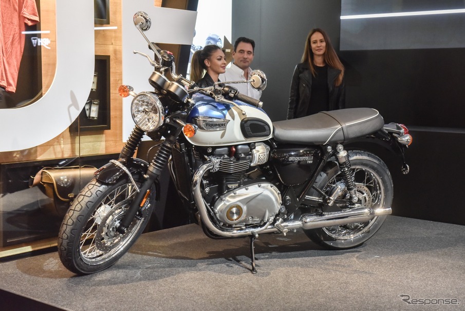 トライアンフ ボンネビル T100（インターモト2016）　source: Intermot