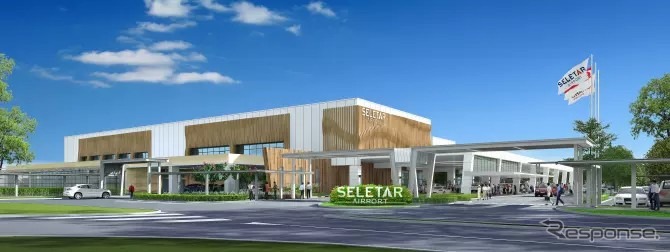 シンガポール・セレター空港の新ターミナルビル建設が始まる