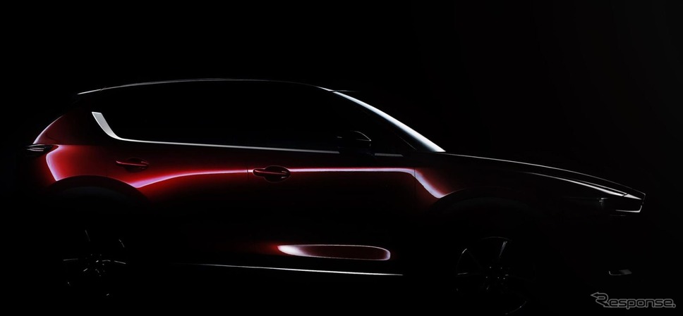 マツダ CX-5 新型の予告イメージ