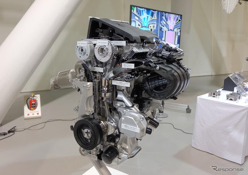 トヨタの新型パワートレイン、直列4気筒2.5リットル直噴ガソリンエンジン