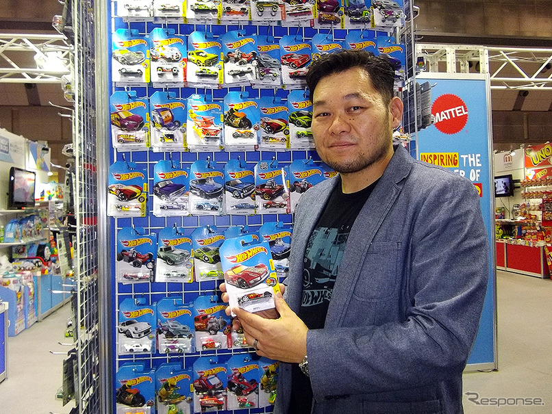 Hot Wheels デザイナー、Jun Imai（6月2日、東京おもちゃショー）