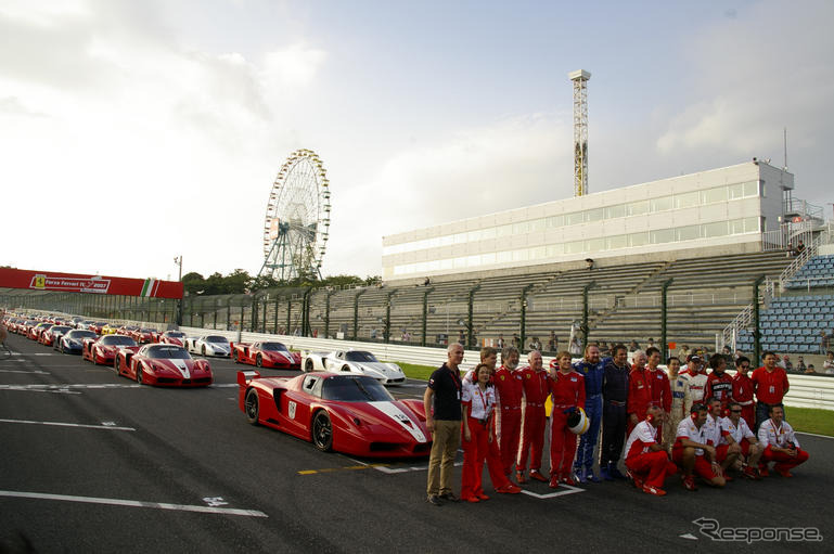 鈴鹿サーキットがフェラーリ色に染まる…Forza Ferrari IV