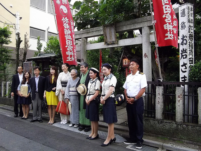 はとバス「怪談バスツアー お祓いの儀式」（東京・新宿、四谷お岩稲荷）