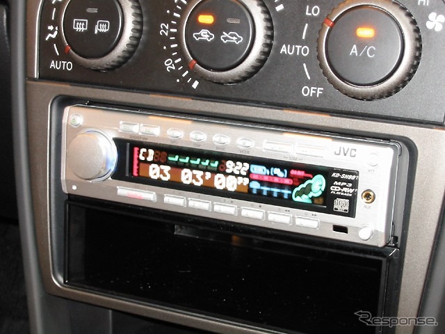 新世代JVC・カーオーディオ6機種16モデル---MP3やCD-R/RW対応