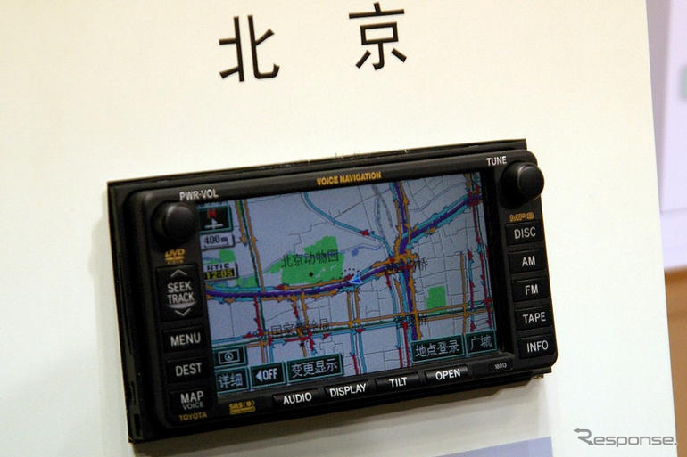 【ITS世界会議07】日本より先進的!?　北京のプローブ渋滞情報