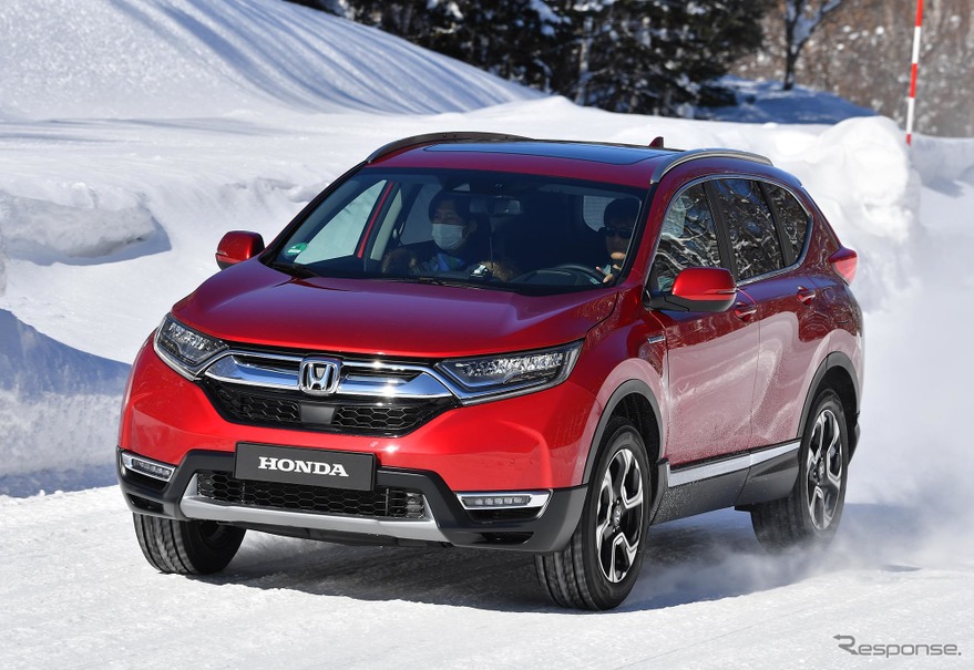 日本市場に復活するホンダCR-V。プロトタイプに豪雪の鷹栖試験場で試乗した