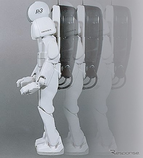 ホンダの人間型ロボット『P3』があなたの街にやってくる! ……歩いて?