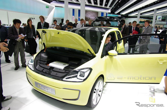 【フランクフルトモーターショー09】VWのEV、E-Up!…これが次世代コンパクト