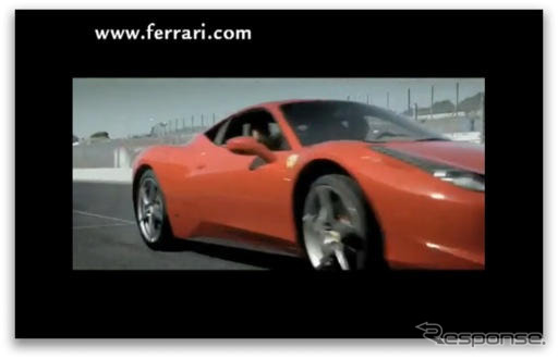 ［動画］フェラーリ 458イタリア…その走り、超刺激的