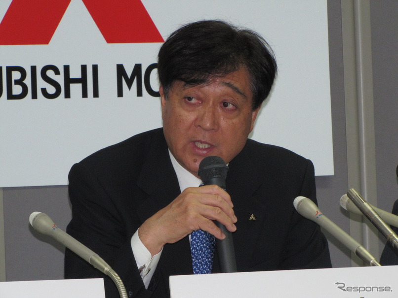 三菱益子社長「電気自動車に急速放電機能を追加していく」