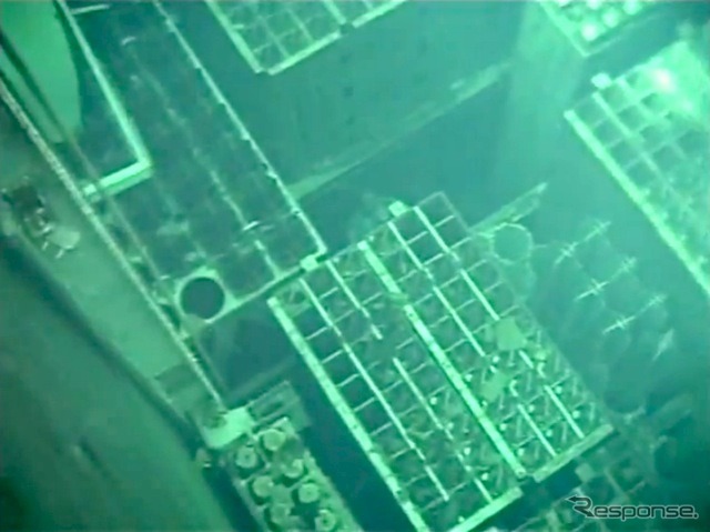 福島第一原発4号機核燃料貯蔵プール