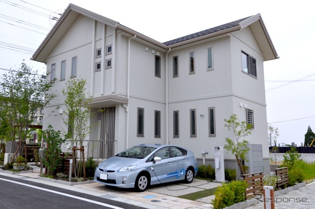 豊田市低炭素社会システム実証プロジェクトの実験用モデル住宅