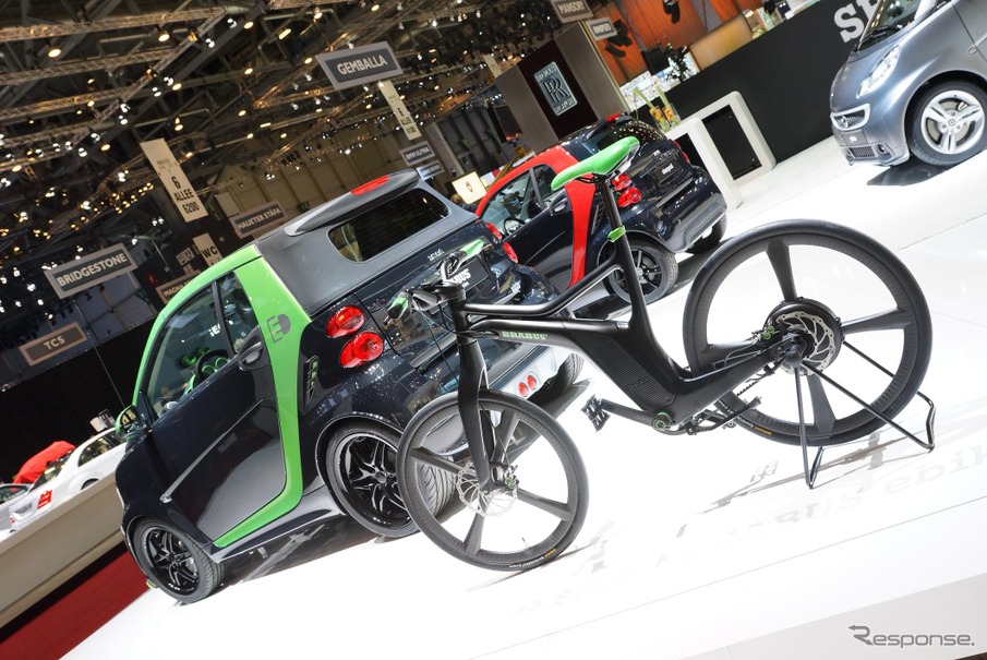 スマート BRABUS e bike（写真：ジュネーブモーターショー12）