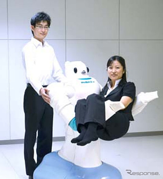 東海ゴム・介護支援ロボット「RIBA-IIX」