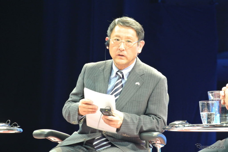 トヨタ自動車・豊田章男社長