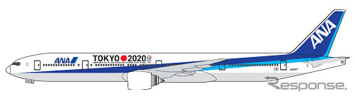 ANA　2020東京五輪招致へ国際線でもラッピング機就航へ