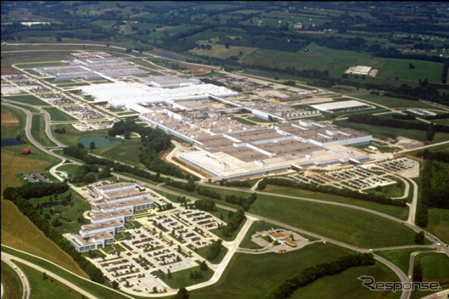 GMの米国テネシー州スプリングヒル組み立て工場