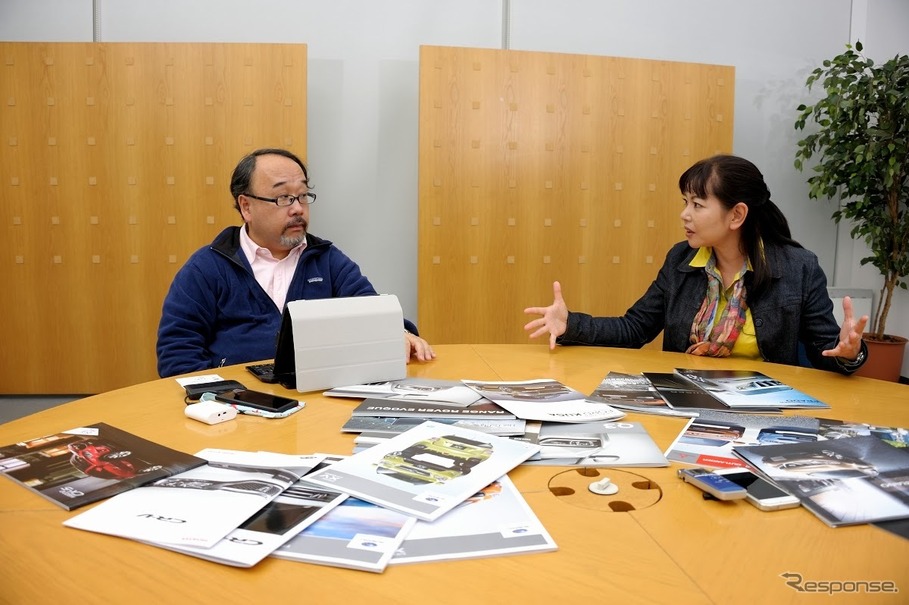 高山正寛氏（左）と竹岡圭氏