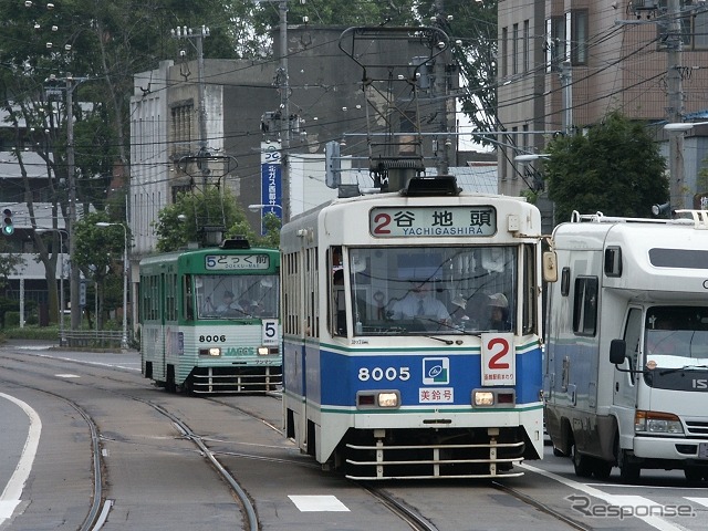 函館市電は5月1日に運賃改定が行われる見通し。普通運賃は値上げされるが定期券などは現行運賃を据え置く。