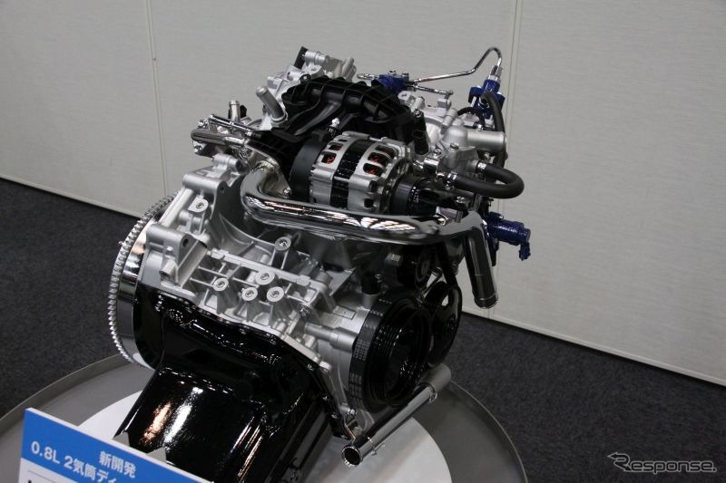 スズキは800cc 2気筒ディーゼルエンジンを自社開発する